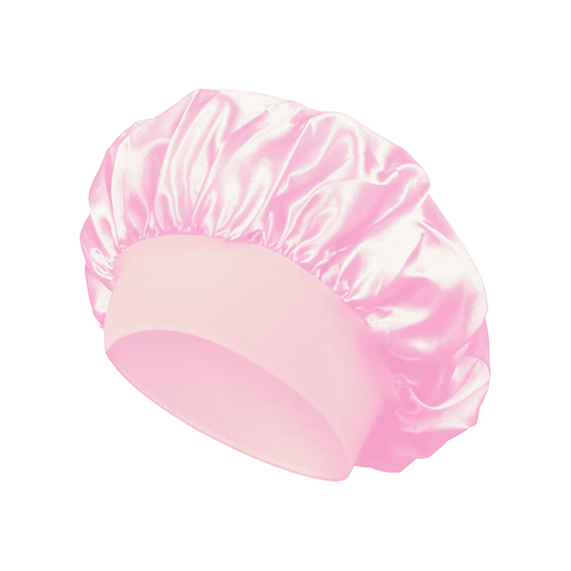 Pink Silk Bonnet