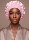 Pink Silky Bonnet