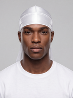 White Satin Durag