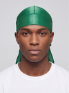 Green Satin Durag