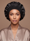 Black Silky Bonnet