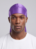 Purple Satin Durag