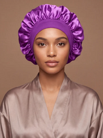 Purple Silky Bonnet
