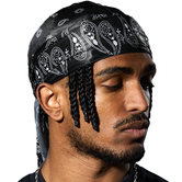 Black Paisley Durag