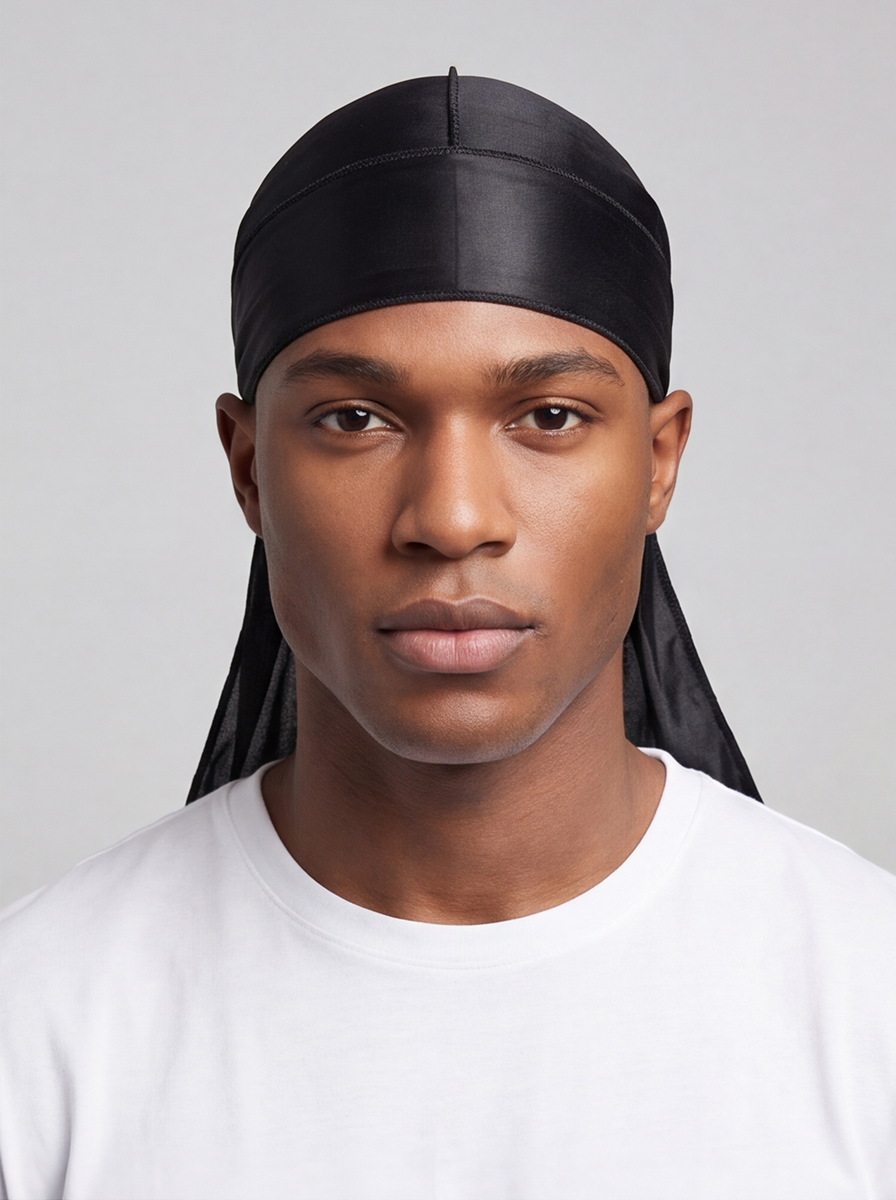 Black Silky Durag