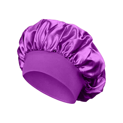 Purple Silk Bonnet