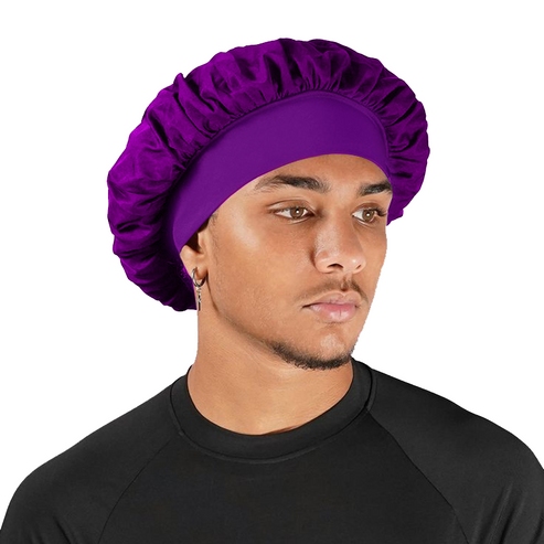 Silk Bonnet Purple (Twisted Design) main image 0