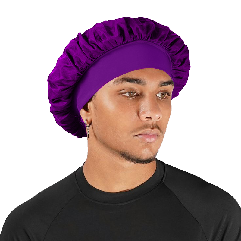 Purple Silky Bonnet