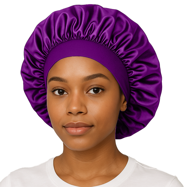 Silk Bonnet Purple (Twisted Design) main image 1