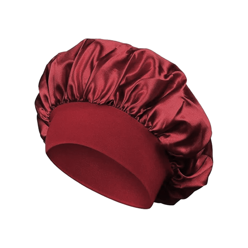 Red Silk Bonnet
