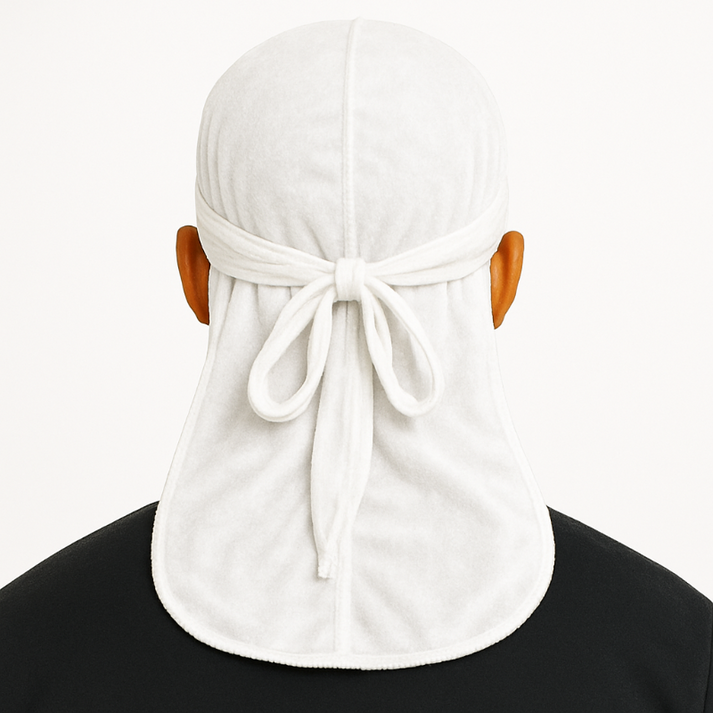 White Velvet Durag | #1 In Australia | OZ Durag